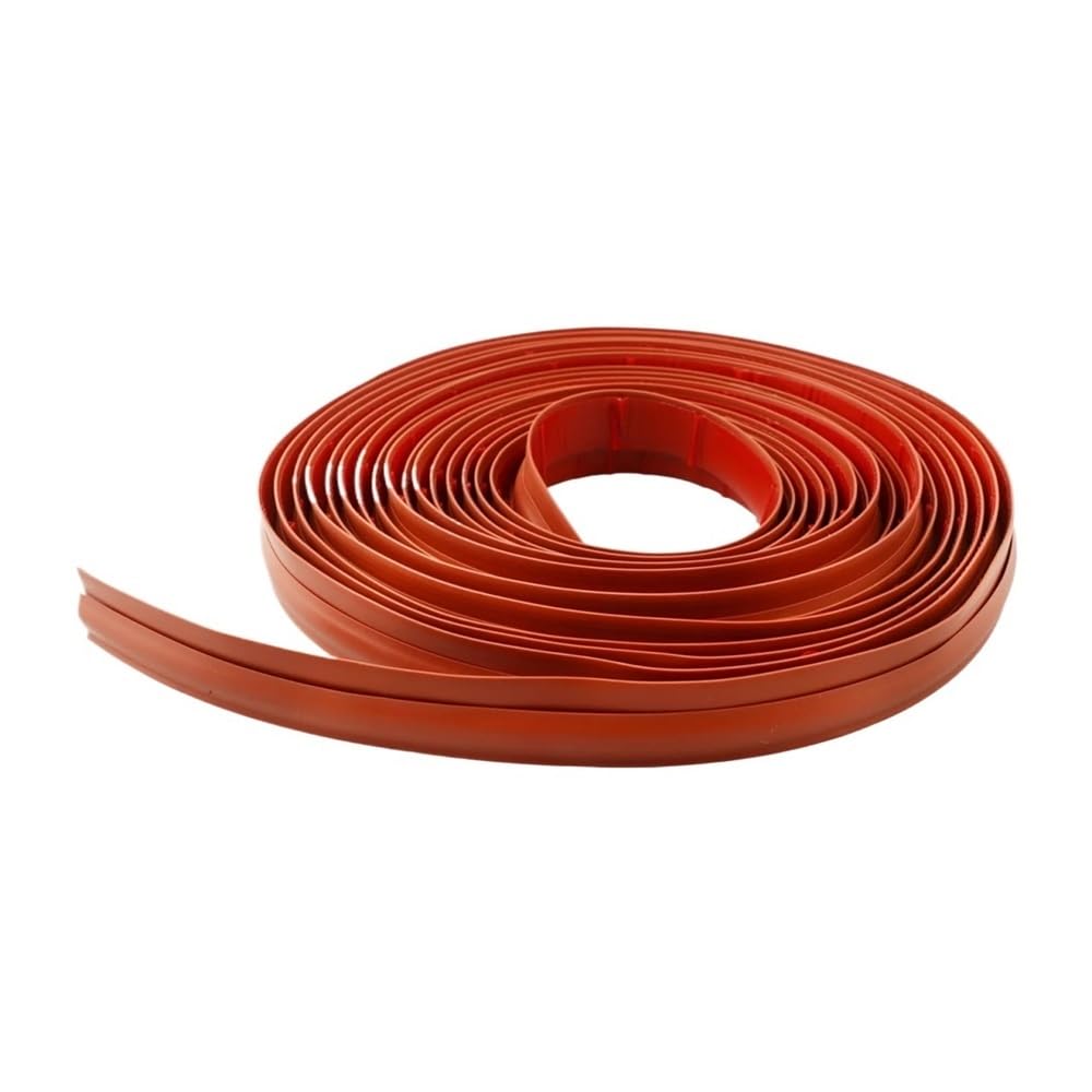 Loacea Carpet Transition Strip 1pc Flexible Carpet Edge Strip Thickness 10mm, 10m Length Flooring Threshold Ramps Strips for Doorways(Brown)