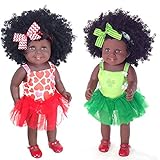 ♦ DOLL GRÖSSE: 18inches / 45cm (von Kopf bis Fuß) realistisch reborn Mädchen Puppe mit einem weich und anschmiegsam Stoffkörper für eine naturgetreue neu geboren fühlen.