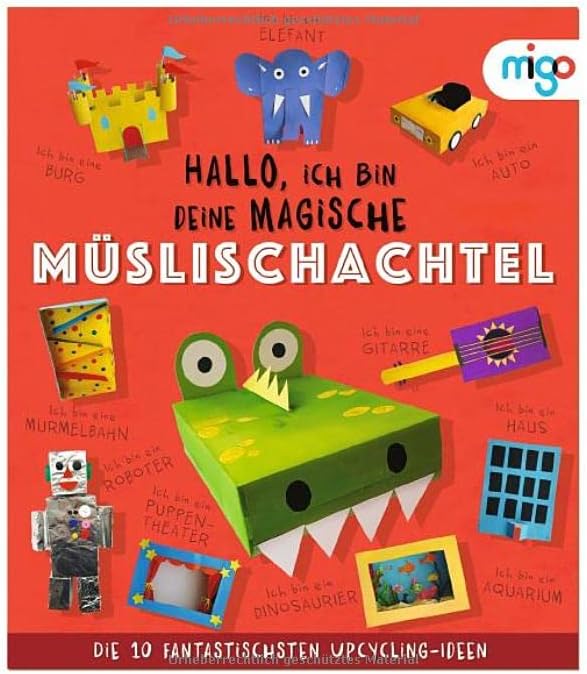 Hallo, ich bin deine magische Müslischachtel: Die 10 fantastischsten Upcycling-Ideen