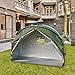 kowaku Camping Tent Oxford Cloth Portable Waterproof Outdoor Equipment 1 Person Tent for Mountaineering Camping Mountain Backpacking, Green