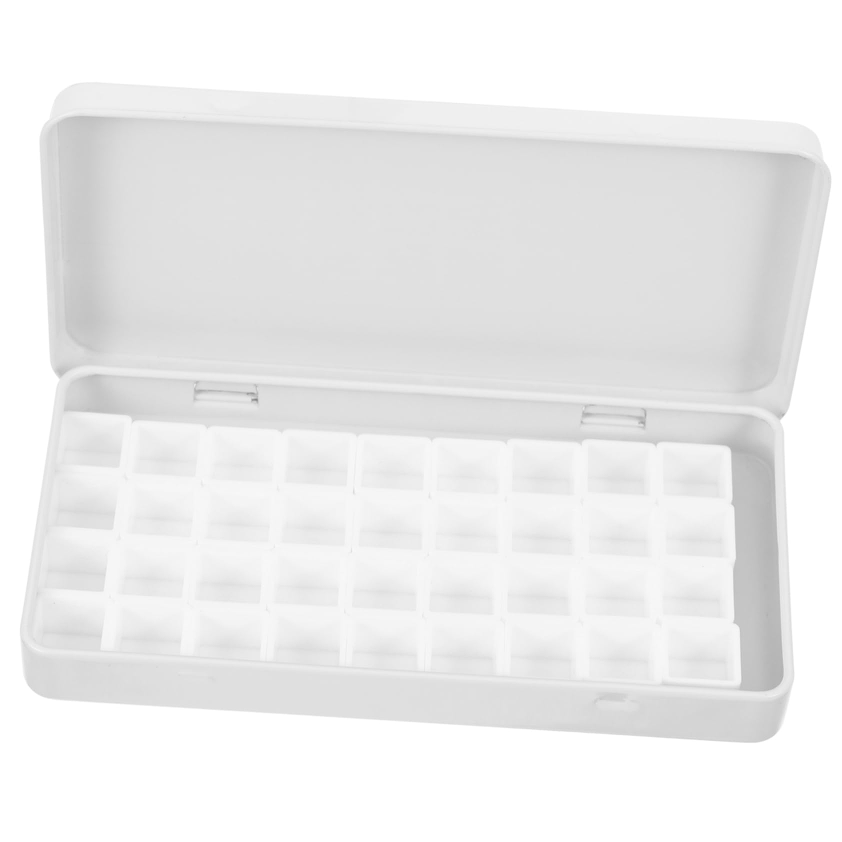 NUOBESTY 4ensembles Boîte De Pigments pour Peinture Aquarelle Étui De Rangement Métallique Vide avec Compartiments pour Artistes Et Étudiants