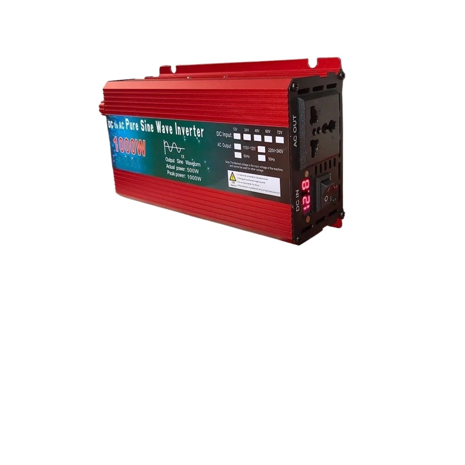 Inverter 12V 220V 2000W 3000W 1000W DC 24V 48V 60V A AC Convertitore Tensione A Onda Sinusoidale Pura Micro Fai Da Te Onda Sinusoidale Inverter