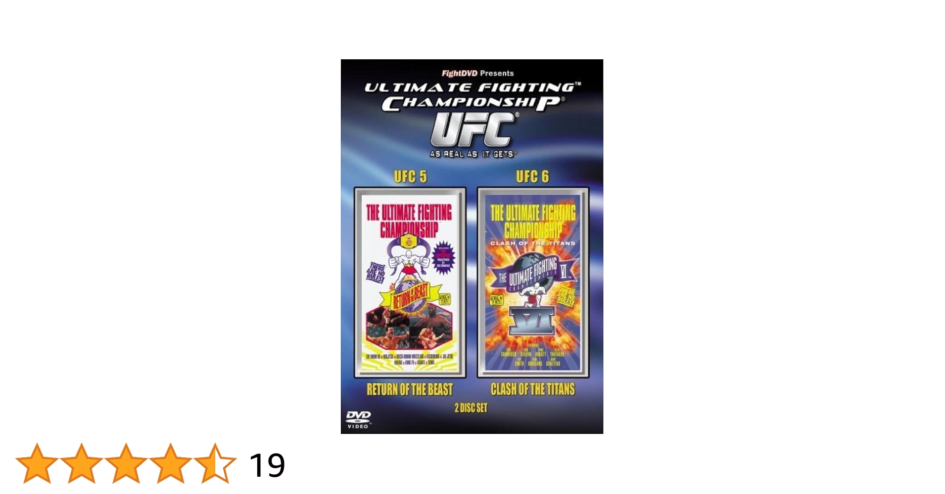 Amazon.co.jp: UFC 5 : Return of the Beast + UFC 6 : Clash of
