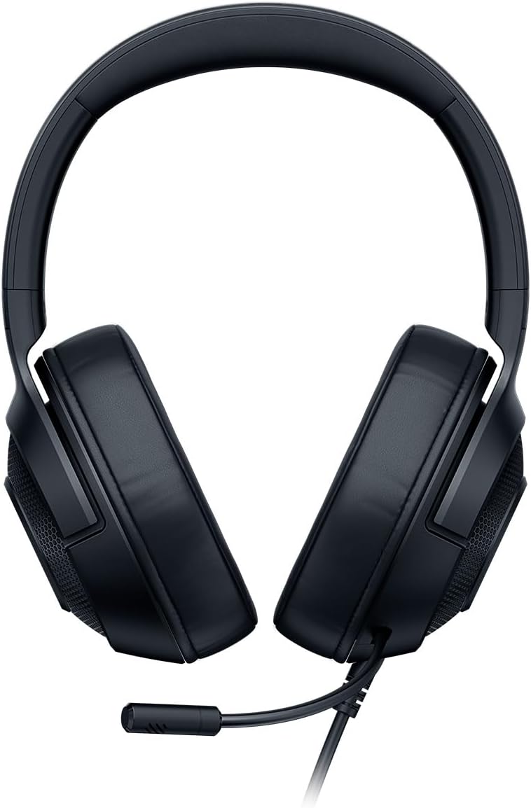 Razer Kraken X Lite - Wired Ultralight PC Gaming Headset - Surround Sound bendable cardioid microphone (230g light, 3.5 jack for PS4, PS5, Switch, Xbox One, Xbox Series X|S) Black — view 9