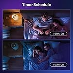 Consciot Smart Light Bulbs, LED Light Bulb That Works with Alexa & Google Home, Music Sync, RGBTW Color Changing Light Bulb, A19 E26 2.4Ghz WiFi Light Bulbs 60 watt Equivalent, 800lm Dimmable, 1 Pack - Image 5