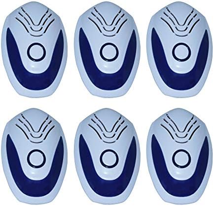 TattyaKoushi [2018 Upgraded Ultrasonic Pest Repellent, Electronic Insect Control Repeller Reject for Insect,Bugs, Rodent,Rat,Mice,Roaches,Flies(6 Packs)