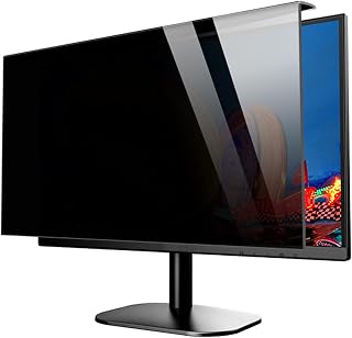 18-20 Inch Computer Monitor Privacy Screen Filter, Hanging Acrylic Screen Protector Anti Glare Eye Protection for Diagonal 18.5, 19.4, 19.5, 20.5 Inch Widescreen Desktop PC Monitor