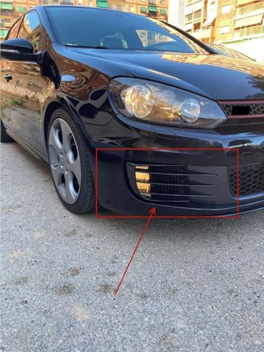 Cejas de faro y rejillas frontales para coche Golf VI GTI: dale un toque tuning 7
