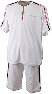 [アンジェロ] ガルバス 上下セット Tシャツ ショートパンツ メンズ 春夏用 白 青 ブルー 91-6303-03