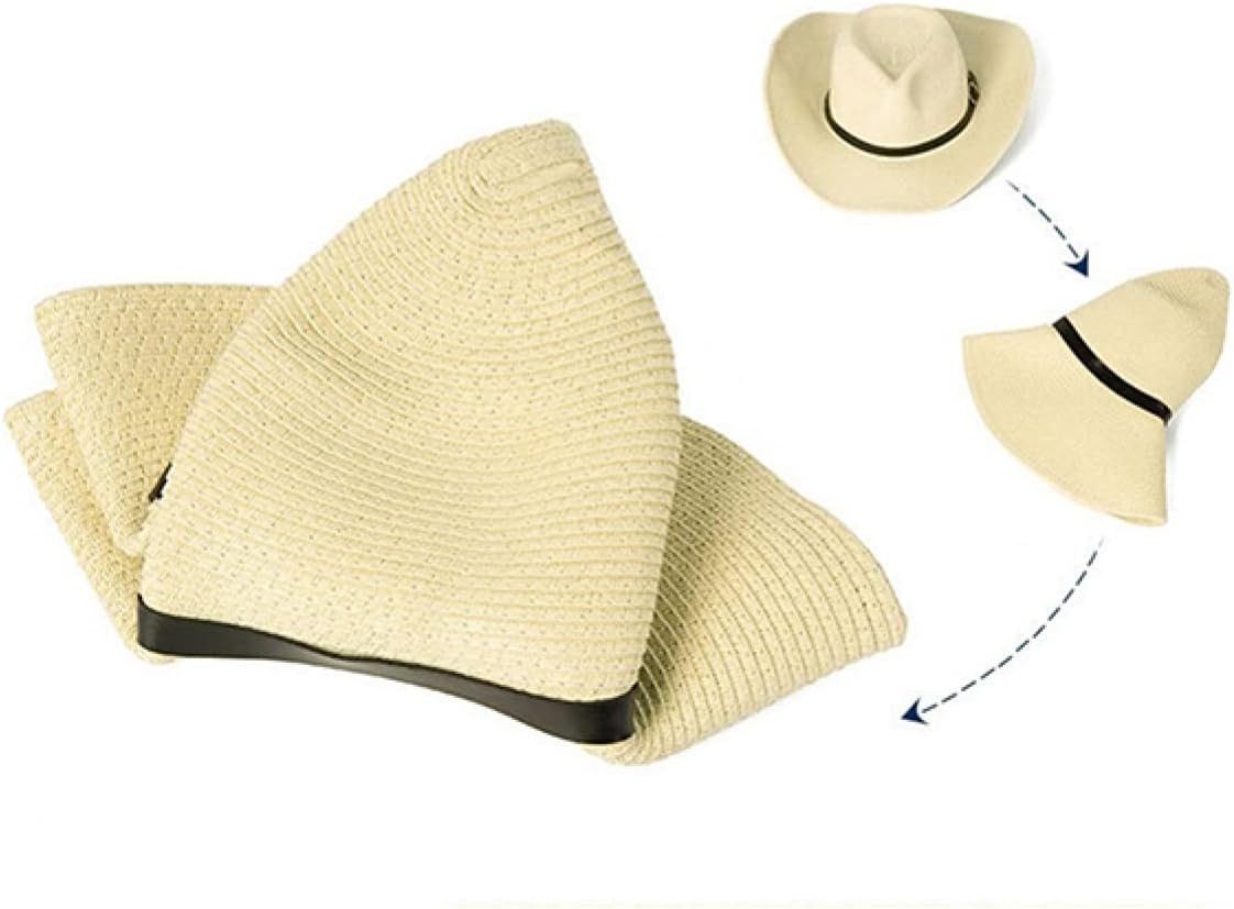 Floppy Foldable Hat Sun Hat Mens s Summer XL Straw Fedora s for Men Straw Women De Pie Panama
