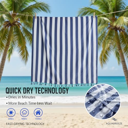 Image of Yongoes Oversized Turkish Beach Towel Blanket Cotton Giant XL Sandproof Towels Huge Linen XXL Extra Large Big Throw Quilt Blankets for Adults Cloud Travel Camping Glamping Accessories Essentials
