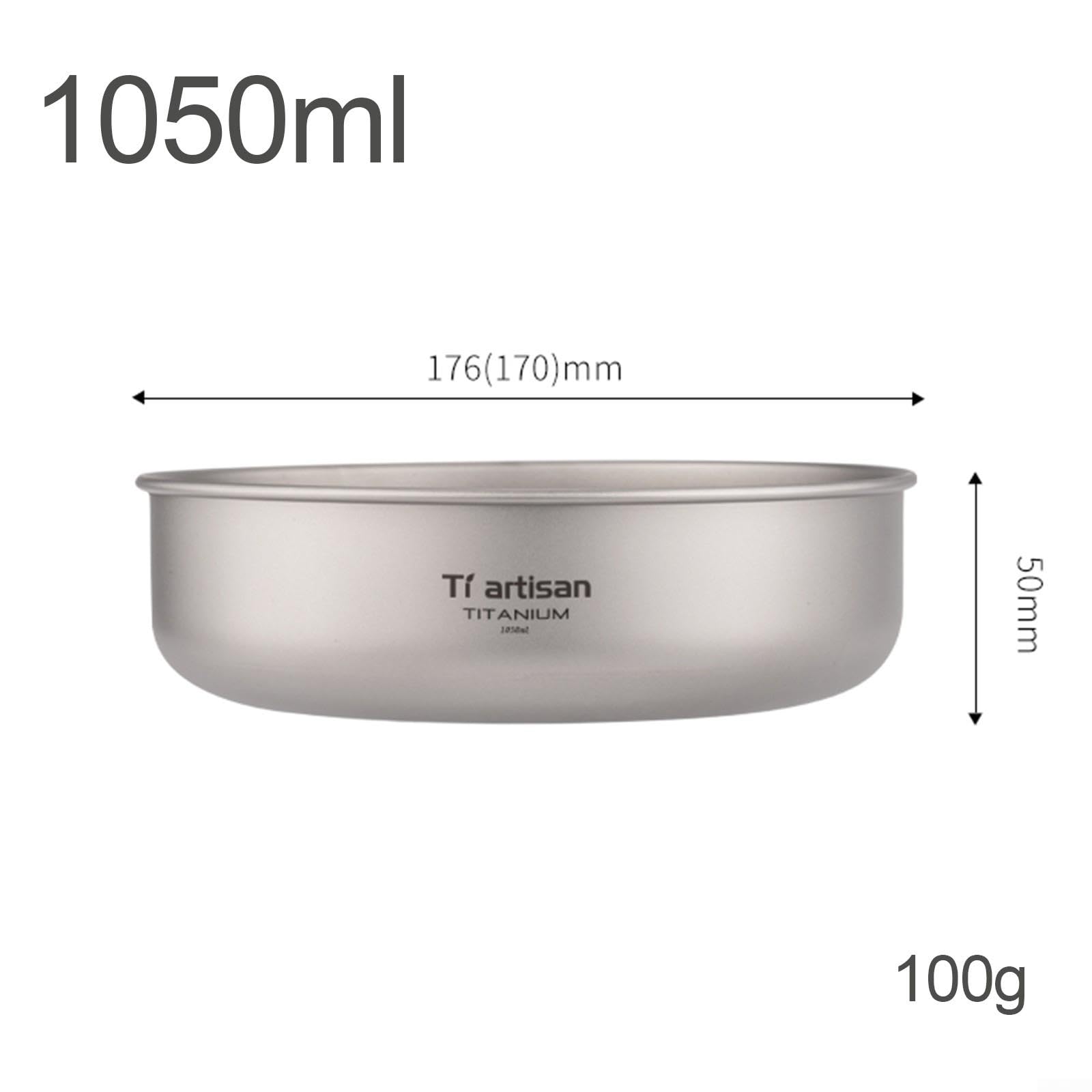 Tazón para acero Inoxidable Camping 350ml Ligero Tazón para acero