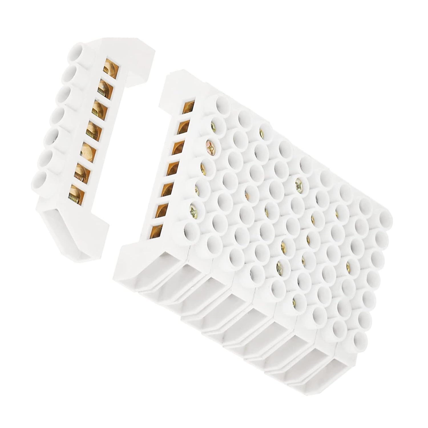 Terminal Connector, Screw Terminal, 10pcs 7 Positions Terminal Block