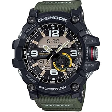 Relógio Casio Masculino G-Shock GG1000-1A3 Verde Rubber Quartz Sport Watch