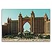 Produktbild CALVENDO Premium Textil-Leinwand 120 x 80 cm Quer-Format Hotel Atlantis, The Palm, Leinwanddruck von Marcus Sielaff