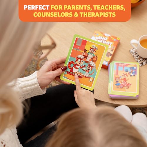 Who What Why Conversation Cards for Kids – Learning Game for Social Skills, Emotional Intelligence & Critical Thinking – Speech Therapy Resources, Sequencing Game & Articulation Materials, Ages 4+ - Image 6