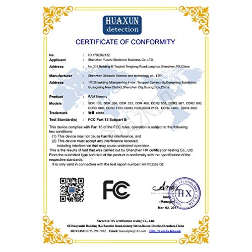 Goodwife DDR4 2133MHz 4GB 17000Hz Memory RAM Module for Laptop 288 pins