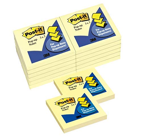 Post-it Pop-up Notes, America's #1 Favorite Sticky Note, 3 x 3-Inches(VAR)