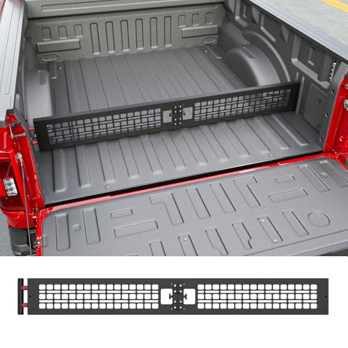 SZYANG Truck Bed Divider Compatible with 2015-2026 Ford F150 Cargo Manager Molle Panel Truck Bed Organizer Replacement for 2015-2026 Ford F-150 Accessories