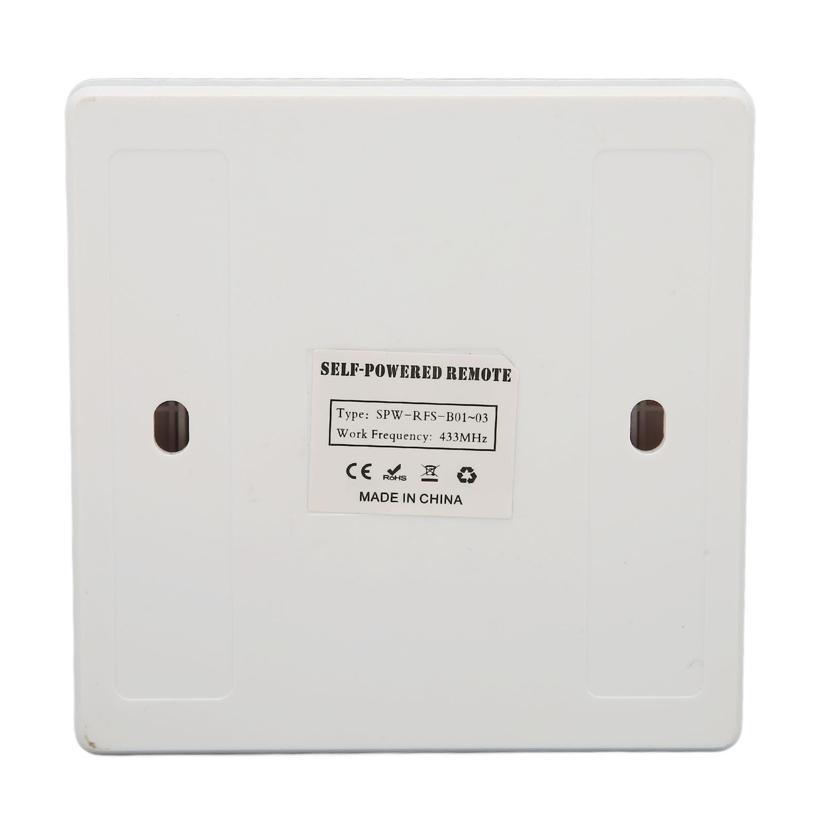 Cryfokt Interruptor de Luz Inalámbrico, Control Remoto con Receptor 433 MHz, Alcance Exterior de 200 M for Hogar y Oficina