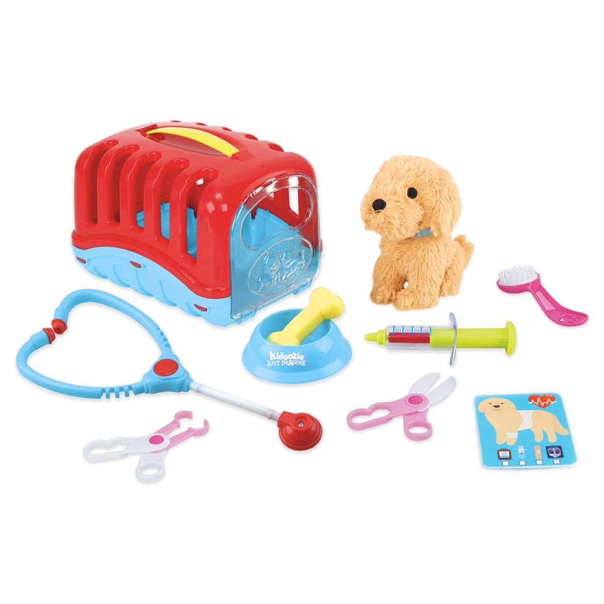Amazon.com: Kidoozie Just Imagine Groom 'N Care Pet Carrier