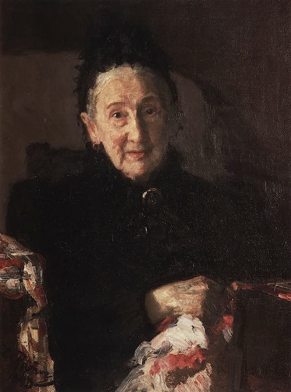 Peinture Repin Li Shestakova pour habiller un grand mur de salon