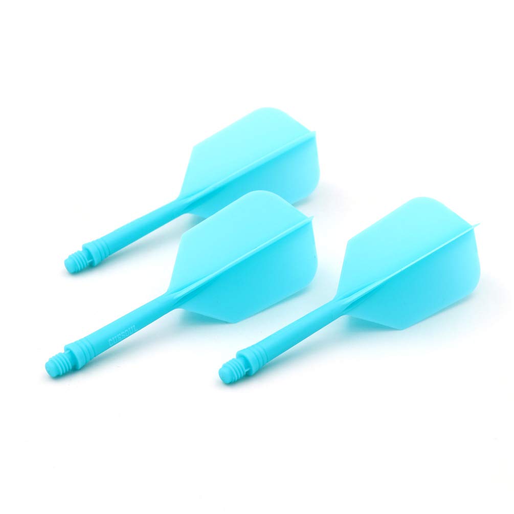 ROST Integrated Dart Shaft and Flights Medium,Slim Shape,Set of 3