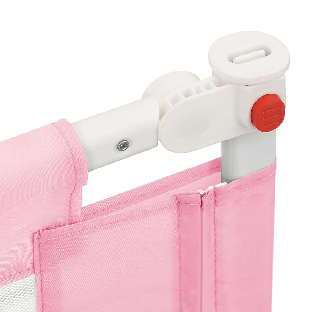 Barrera protectora para cama infantil, 100 x 25 cm, tela con altura ajustable, protección anticaídas y protección lateral para cuna, barrera de cama para seguridad del bebé en el dormitorio y