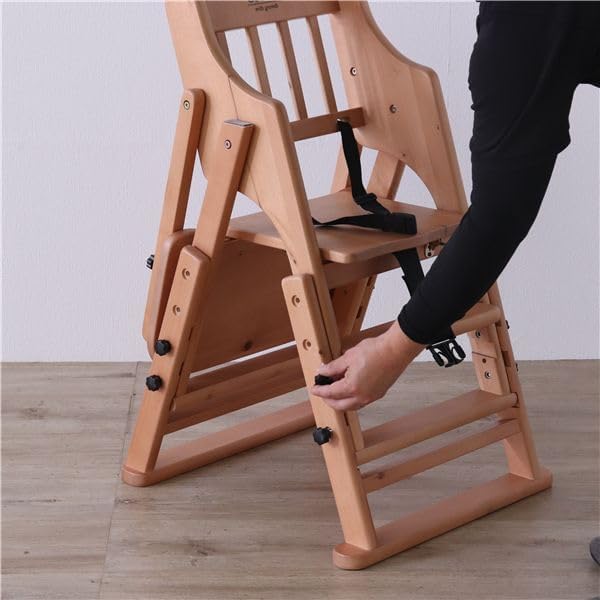 折畳みベビーチェア WH ホワイト top1-ds-2630140 [独自簡易包装]