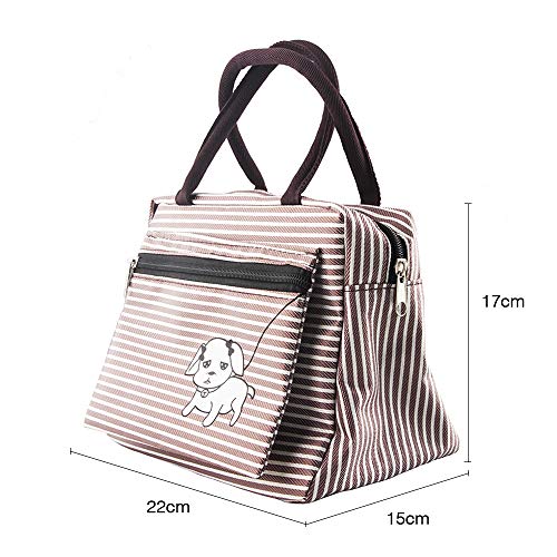 Handbag Women Ladies Girls Lunch Tote Bags Durable Nylon Travel Bag with zip3