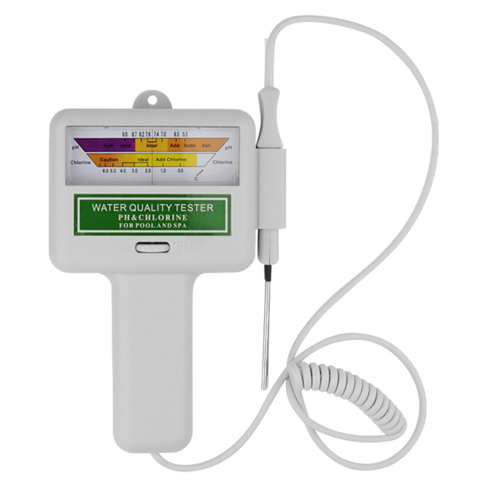 Handheld Water Analysis Monitors Water Tester CL2 Tester Double Scale Test Monitors Chlorine Meter