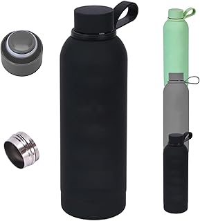 Garrafa térmica de água 750ml portátil aço inox 304 boca estreita gar