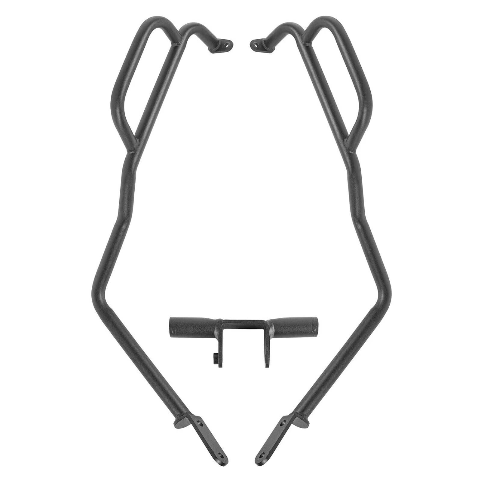 Paramotore Tubolare Adatto Per Cross Per Cub Per CC 110 Barre Di Protezione Nere Set Protezioni Telaio Motore Protezione Gabbia Acrobatica Motorcycle motore Paraurti
