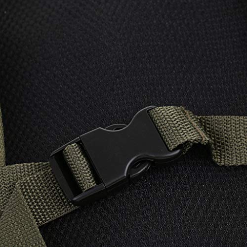 Inzopo Molle Kampfweste mit Kampfgürtel Jagdgeschirr Plate Carrier Chest Rig Armeegrün