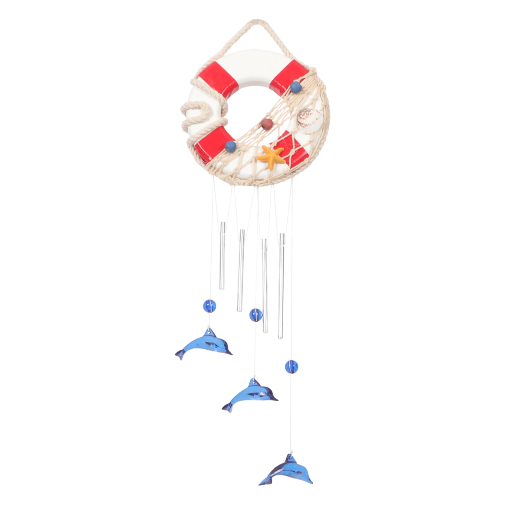 SUPVOX Decorative Wall Hanging Mediterranean Style Pendant for Beach Theme Decor Stylish Ornament for Coastal Home Aesthetic Wall Art for Unique Spaces