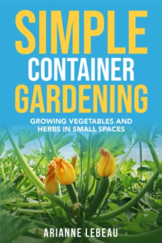 Simple Container Gardening: Growing Vegetables And Herbs In Small Spaces
