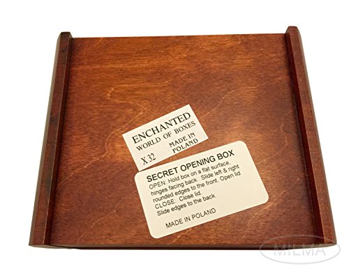 American Flag Secret Box Polish Wood Keepsake, Handmade Jewelry Box #TOP4