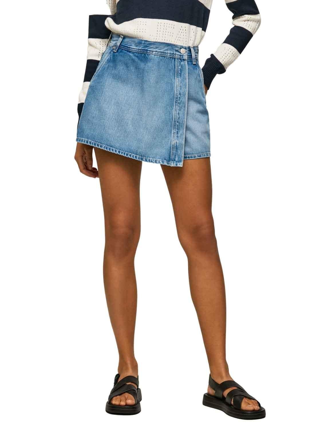 Shorts Pepe Jeans Tammy Azul para Mujer 28