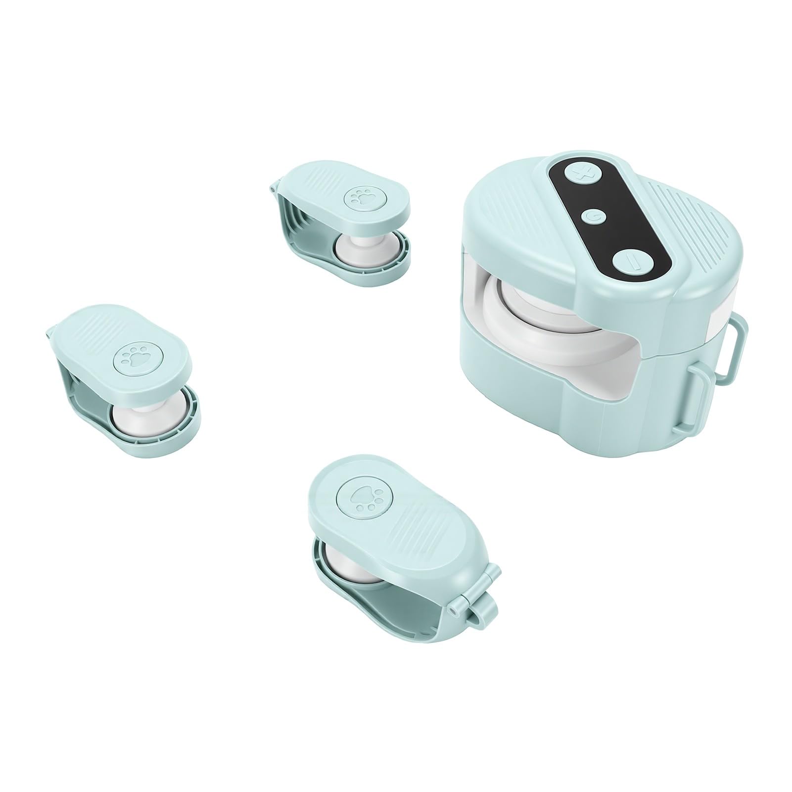 Fabater Elektronisches Intelligentes Katzenspielzeug mit Fernbedienung und Vogelgeräuschen für Interaktives Jagdspiel, Multidirektionale Rollen für Aktive Katzen zu Hause (Green)