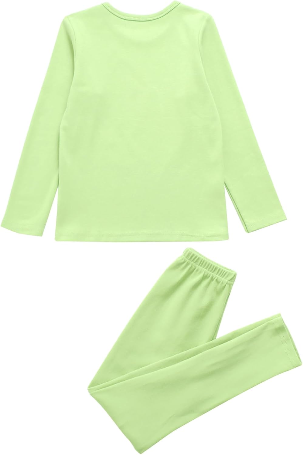 Loyan Toddler Boys Girls Thermal Underwear Long Sleeve Long Johns Set Fleece Lined Tops with Pants