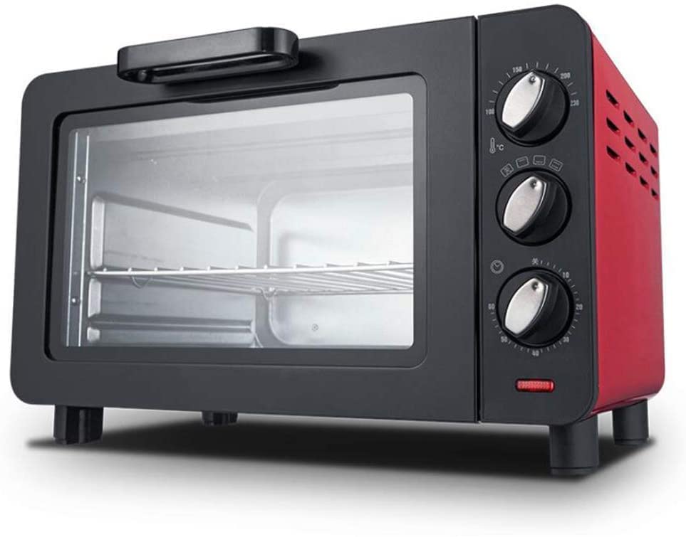 Forno tostapane da appoggio a convezione Extra Largo ， Include teglia da Forno ， Griglia per tostare griglia ， Forno tostapane a convezione in Acciaio Inossidabile/Nero Utile