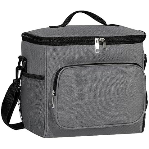 TIECHI 10L Insulated Lunch Bag for Work and Outdoors Cover