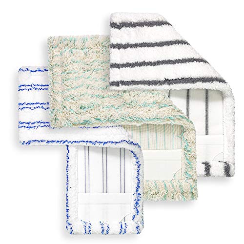 Loweé Funda para mopa (40 cm, 40 cm, 1 algodón y 2 microfibra Premium).