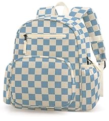 Chessboard Corduroy Blue