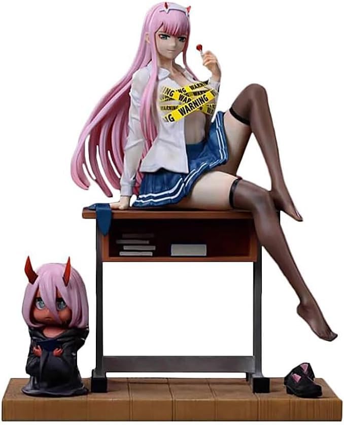 TYdfhSHR Zero Two PVC - Figura de acción coleccionable de PVC, multicolor