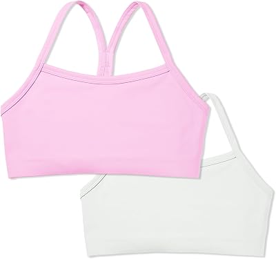 Sascina Girls Training Bras 7-12 with Y-Back Racerback Girls First Bras