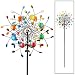 Collections Etc Spinning Kaleidoscope Garden Decor Yard Stake