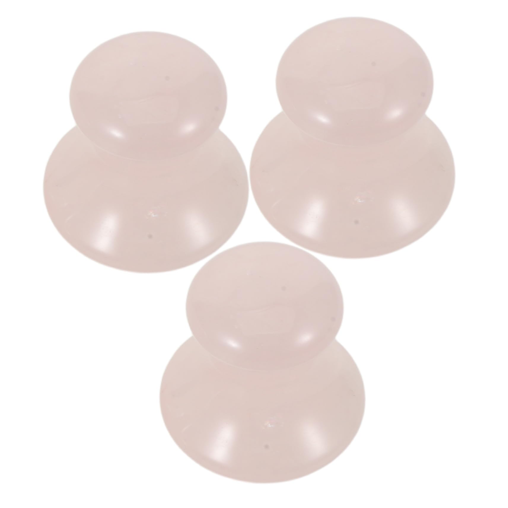 Tabla De Raspado Facial Con 3 Piedras De Masaje Gua Sha Herramienta De Masaje Facial Con Forma De Hongo Gua Sha De Cristal Para