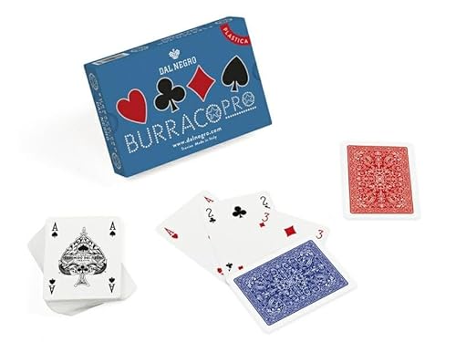 Cartas de juego Burraco plástico 090087