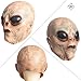PartyHop Alien Mask ET Dress Up Latex Full Head Scary Horror Mask Extraterrestrial Fancy Dress for Halloween Carnival Costume Party